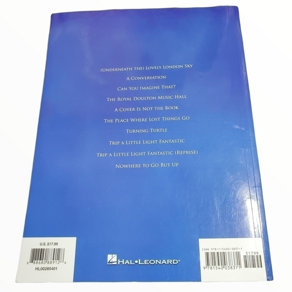 Disney Mary Poppins Returns Book Music from the motion picture soundtrack - Picture 2 of 7